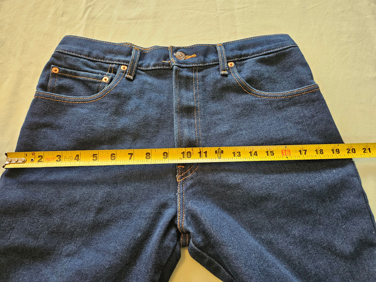 Levi's Strauss USA Men Blue Jeans Bootcut # 517 Original Levi's Strauss USA Men Blue Jeans Bootcut # 517 Original