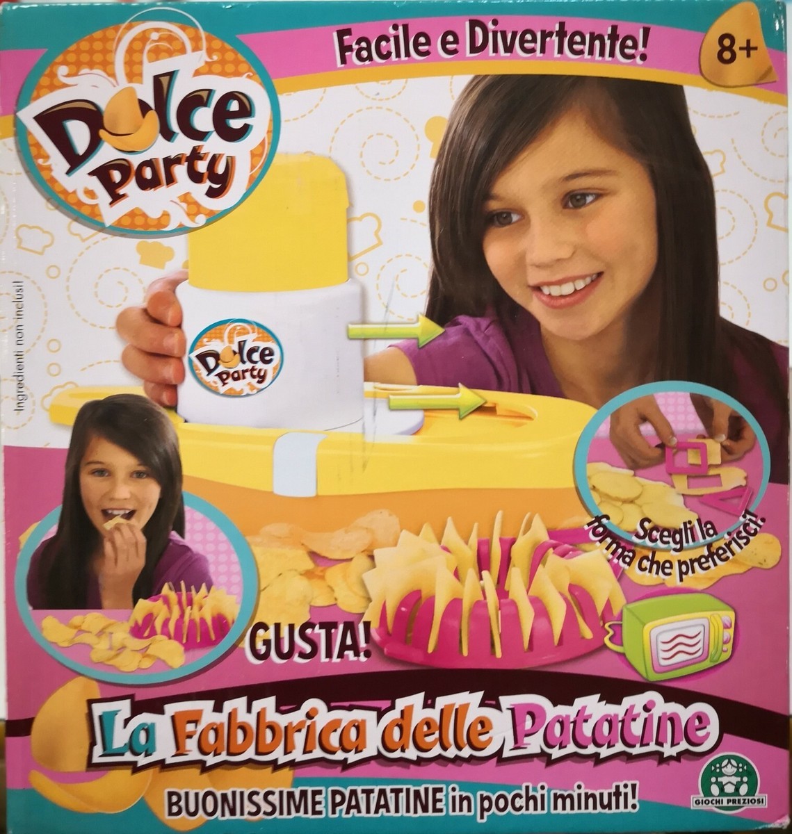 Patatine fritte classiche - Cibo finto in miniatura, giocattolo da colorare per il gioco di finzione dei bambini - Modello di stampa 3D gratuito