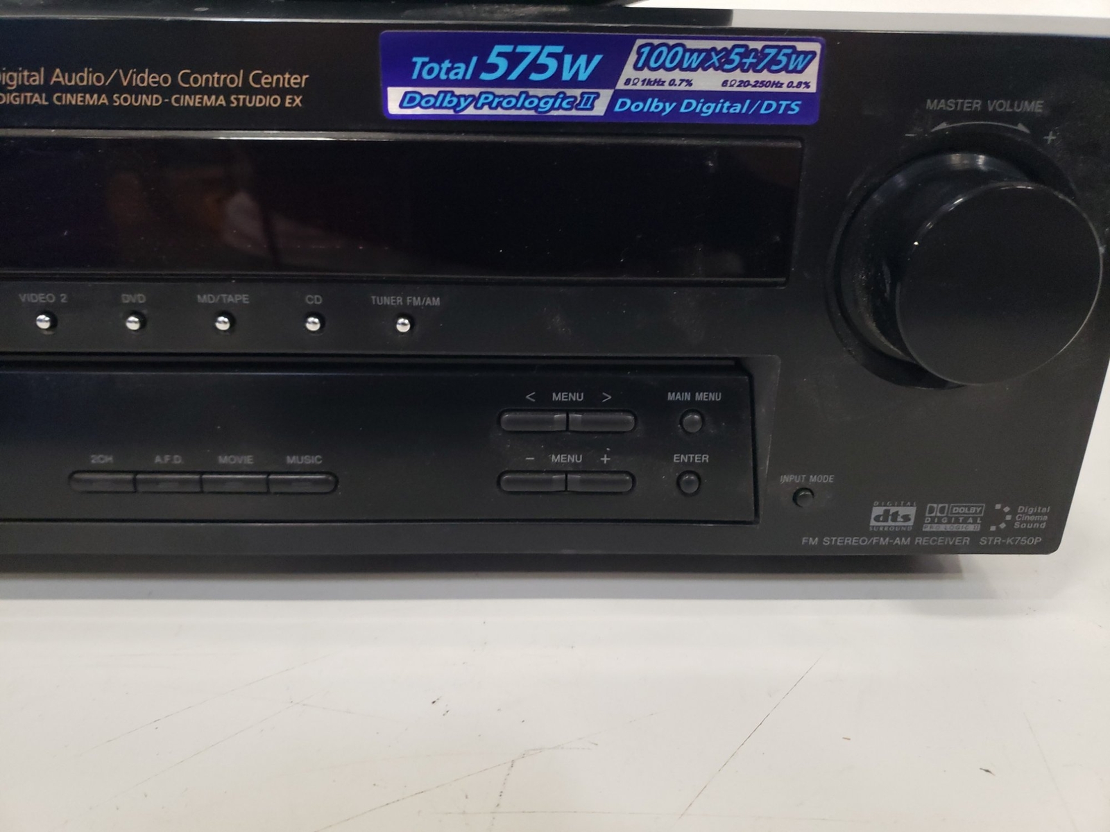 Sony Digital Audio/video Control Center Receiver STRK750P Tested eBay