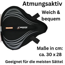 Fahrradsattel Sattelbezug Satteldecke Gelsattel Sattelüberzug Fahrrad Sattel