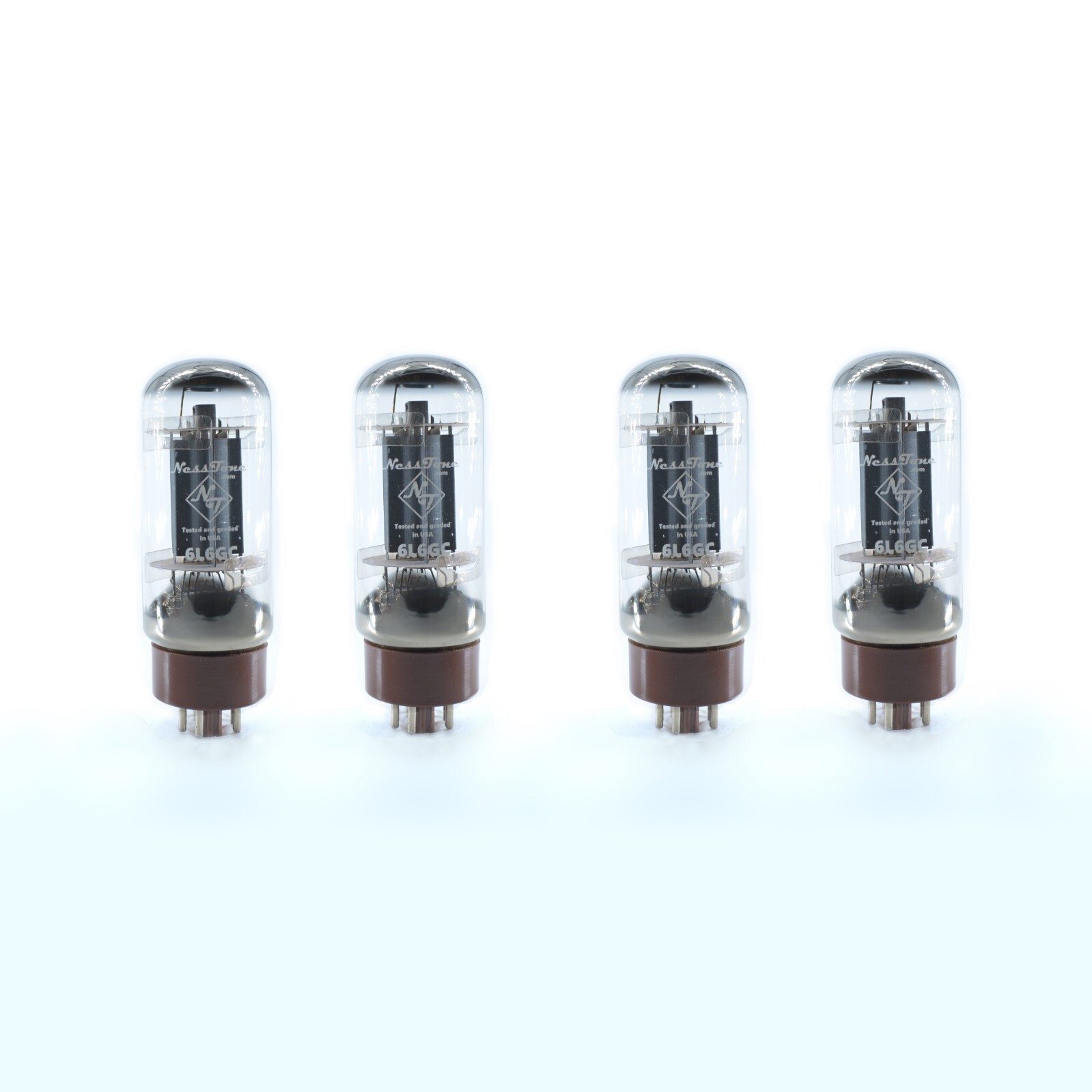 NEW NESSTONE 6L6GC Matched **QUAD** Tubes 6L6 5881 ValvesSweet Tube
