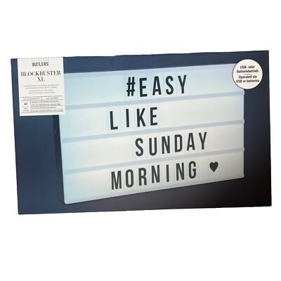 Butlers Blockbuster Light Box XL New OVP