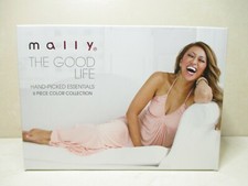 Mally THE GOOD LIFE 6 piece MEDIUM color collection makeup bag NIB