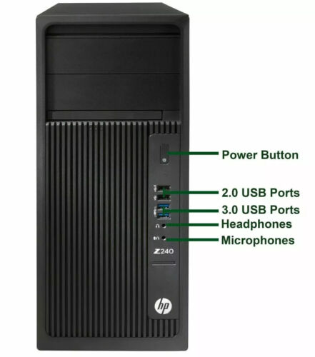HP Gaming PC Desktop Computer Town i7 up to 64GB RAM 3TB SSD RX580 Win11 WIFI - Picture 4 of 10