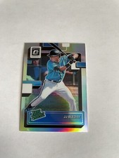 2022 Panini Optic Baseball Jj Bleday Rated Prospect Silver Holo Prizm #8 