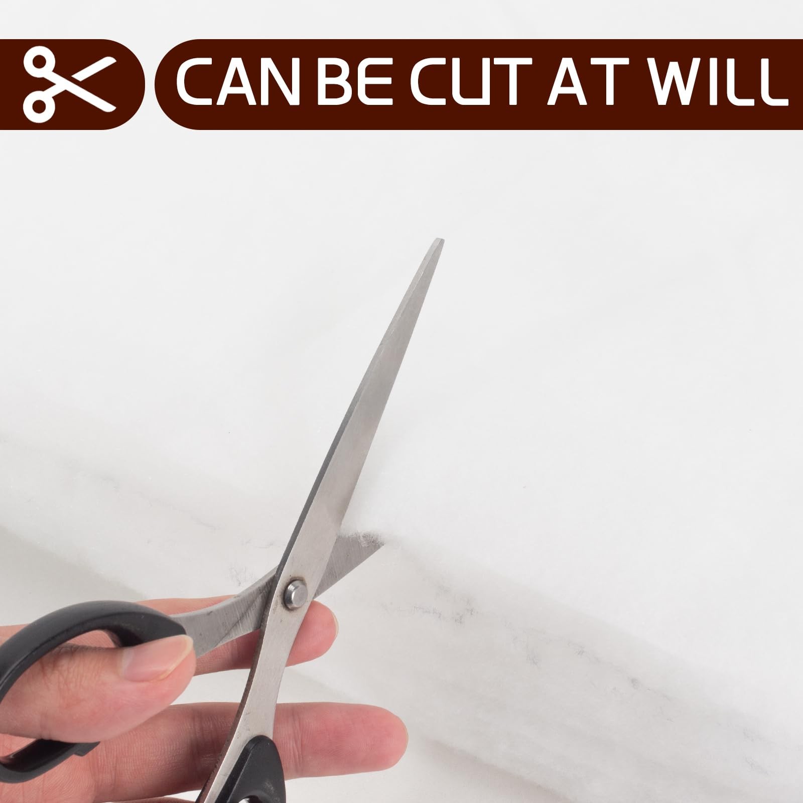 Upholstery Quilt Batting, 48 Inch x 5 Yards Polyester Batting Multipurpose Wa...