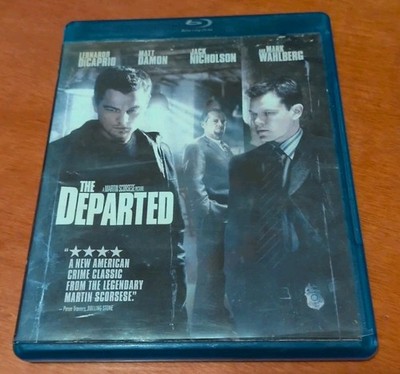 The Departed Blu-ray Leonardo DiCaprio  Matt Damon  Jack Nicholson Mark Wahlberg