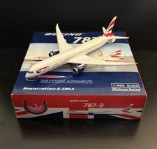 Phoenix Model 1:400 British Airways Boeing 787-9 G-ZBKA 11182 Scale Airplane