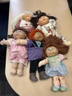 Cabbage Patch Kids- The Girls- Lot Of 5 Dolls- Vintage