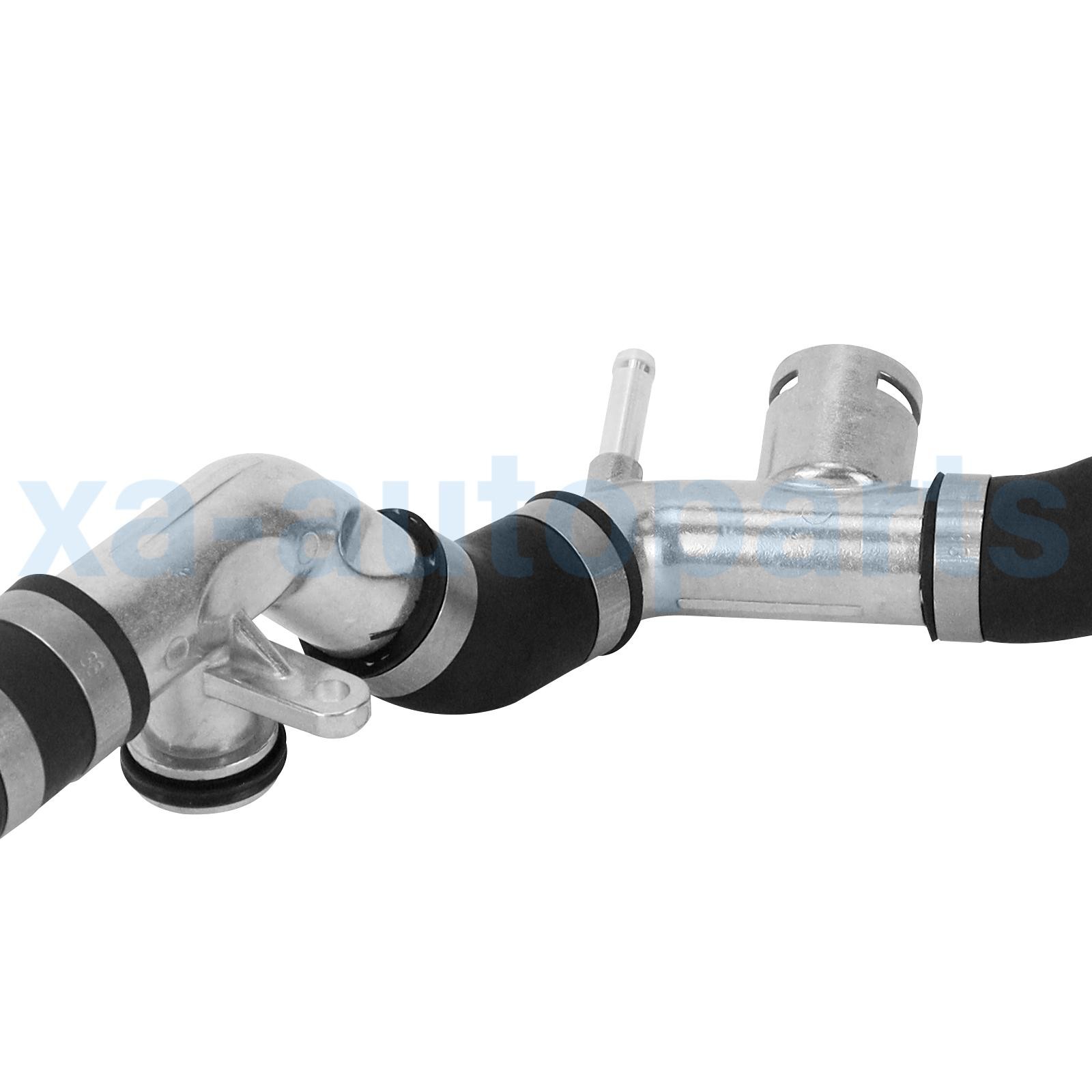 Aluminum Cooling Water Hose For Audi 3.0L A4 A5 A6 A7 Q5 VW Touareg 06E121045BB