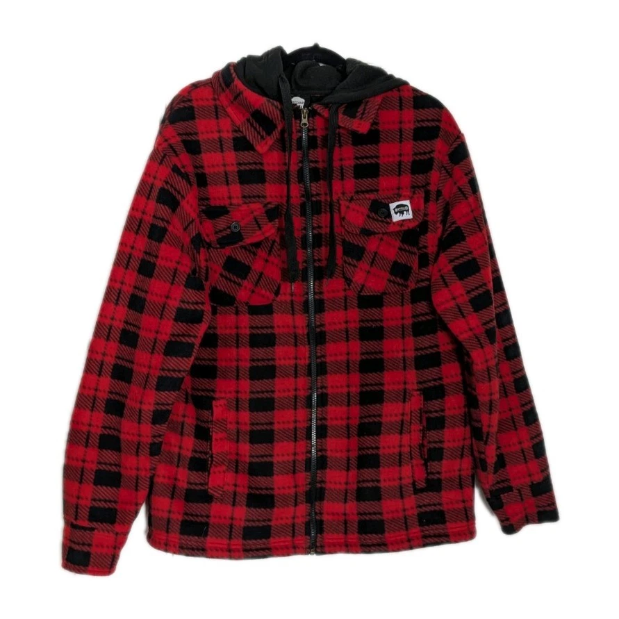 Buffalo Red Regular Size Coats, Jackets & Vests for Men for Sale