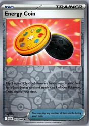 Energy Coin 081/086 Scarlet & Violet: Black Bolt Reverse Holo