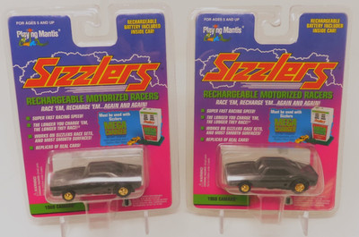 1996 Playing Mantis SIZZLERS 1968 Racing Camaro Rechargeable Motorized Racers.
