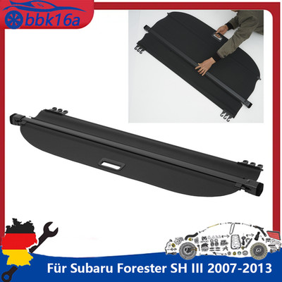 Laderaumabdeckung für Subaru Forester SH III 2007-2013 Einziehbar Kofferraum