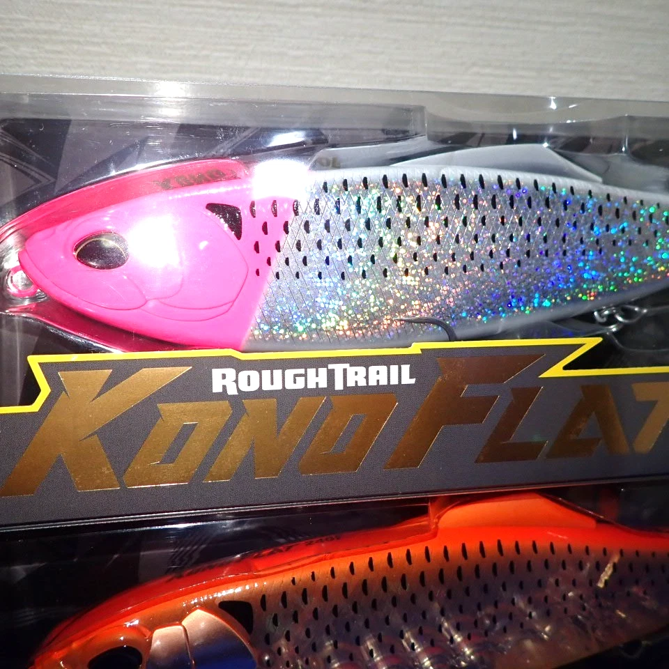 Señuelo Duo Big Bait Rough Trail KONO FLAT 240F×2 Gizzard Shad JDM lubina #2 Japón Foto 4 de 4
