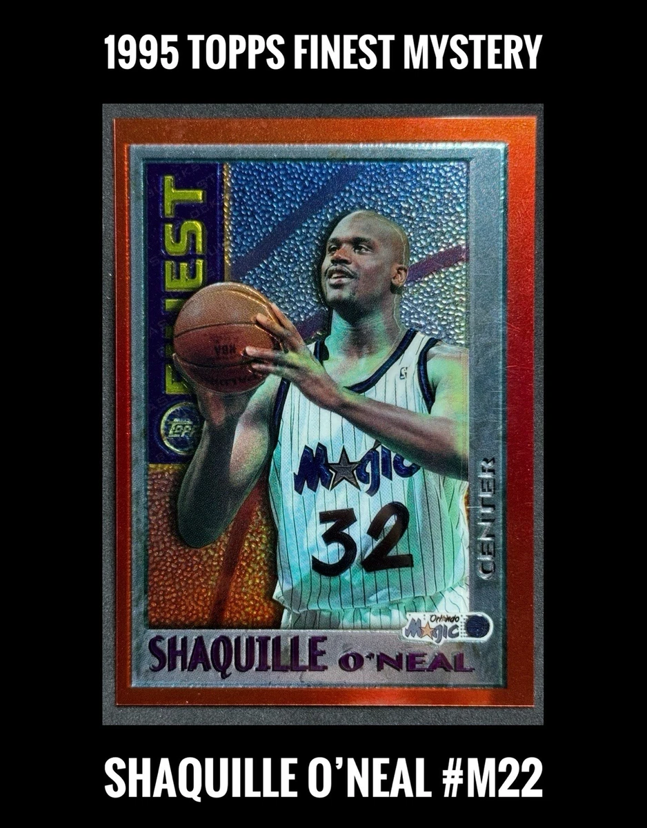 1995-96 Topps Finest - Shaquille O'Neal #M 22 for sale | eBay