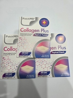 PatchMD Collagen Plus Topical Patch - 90 Day Supply-Brand-New Skin care product