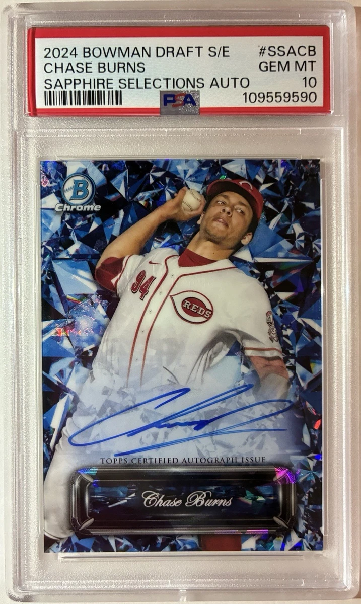 チャップマン ボウマンオート リフラクター Bowman Cincinnati Reds Baseball Autographed Sports Trading Cards