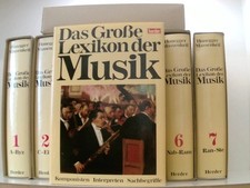 Das Große Lexikon der Musik - 8 Bände + 2 Extra Bände - Honegger - Massenkeil -