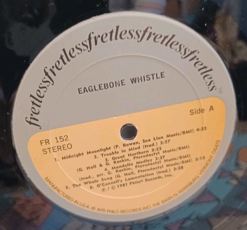 Eaglebone Whistle – Self-Titled LP - Fretless FR 152 1981 VG+ / VG+ - Picture 4 of 6