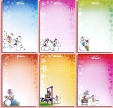 Diddl série complète 6 feuilles A6 229 à 234