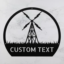 Custom Ham Radio Metal Wall Art Personalized Amateur Radio Home Decor Sign