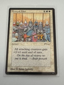 MTG　Jihad　&　Army of Allah　英語版サインドセット　ARN MTG Jihad & Army of Allah 英語版サインドセット ARN MTG Jihad