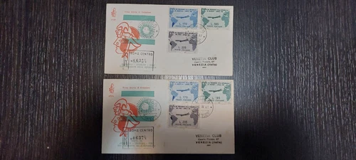 ITALY FDC VENETO 1961 - GRONCHI IN SOUTH AMERICA 6 April 1961