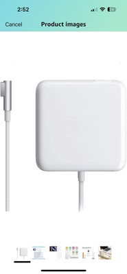60w Ac Adapter Charger L Tip For Apple Macbook Pro 13