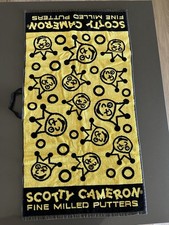 SCOTTY CAMERON 2016 GALLERY JACKPOT JOHNNY Towel/Golf Towel YELLOW / BLACK