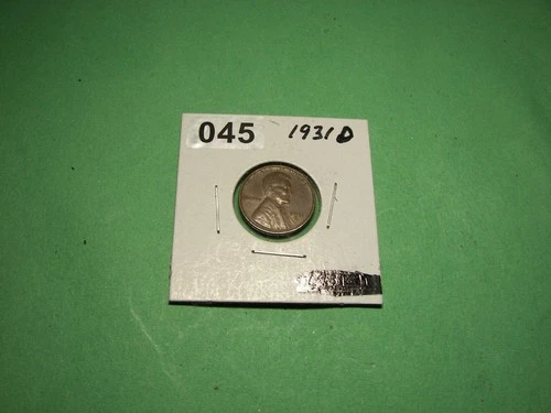 (045) 1931 D Lincoln Cent/Penny a Nice  AU Collectible Coin