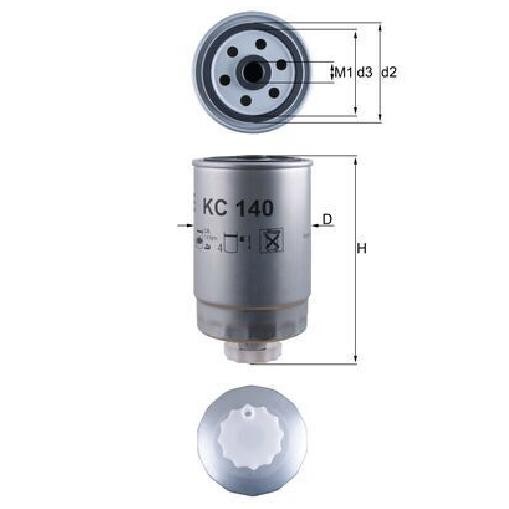 Kraftstofffilter FüR Citroen Jumper 230 230L 230P 244 Z 00 Bis 04 Knecht Neu-image