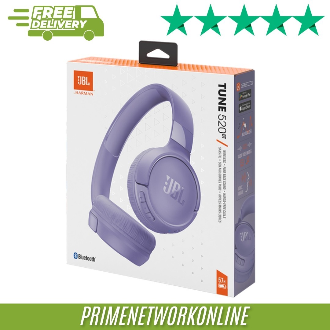 JBL Tune 520BT Wireless Bluetooth Headphones 100% ORIGINAL ⭐⭐⭐⭐⭐