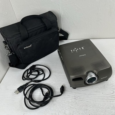 InFocus LP280 LCD Digital Video Projector With Carry Case Tested Working