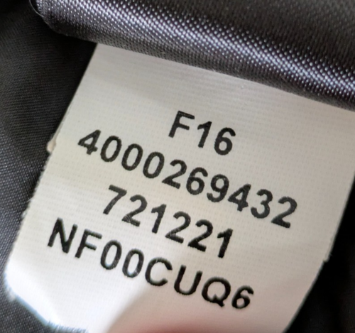 The North Face Puffer Vest Jacket Womens Small Gray Nuptse 700 Goose Down Fill - Picture 10 of 12