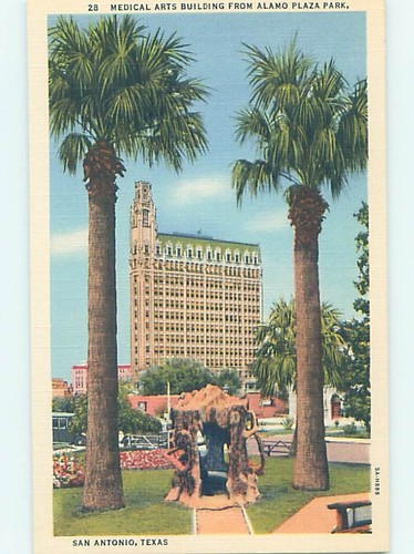 Carte Postale Ancienne San Antonio Texas – Bassetts Find Food – Multivue 50-60