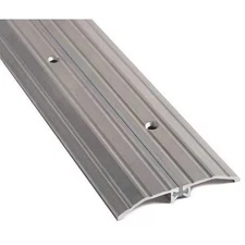 National Guard 8424-48 Door Threshold, Aluminum, Fluted Top