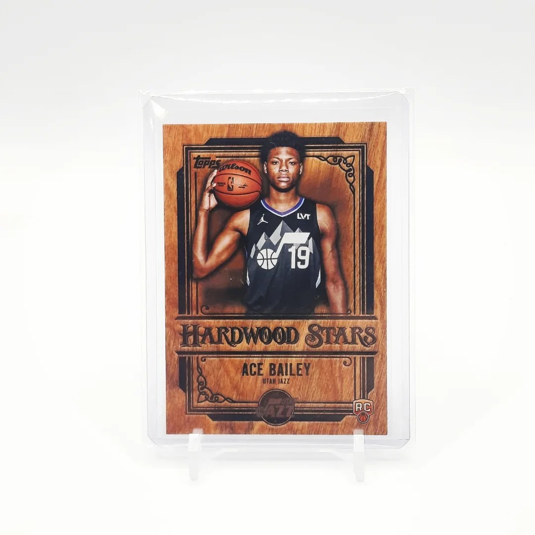 2025-26 Topps NBA Ace Bailey - Jazz Hardwood Stars Rookie SSP