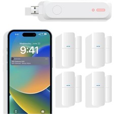 Real-Time Alerts Home Alarm System - 5-Piece Kit for Safety and Security