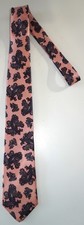 PINK PAISLEY SILK NECKTIE