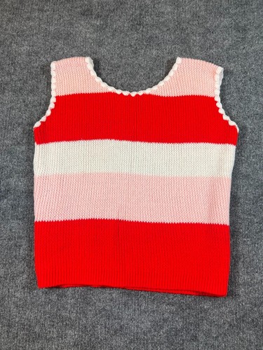 Vintage Womens Sweater 100% Dupont Orlon Acrlic Striped