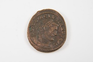 O43V02 Uralte Bronze Münze