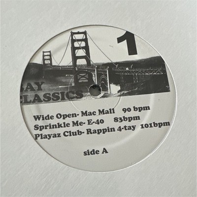 Bay Classics Hip-Hop 2-Disc Vinyl Record Set Mac Mall E-40 Rappin 4-Tay