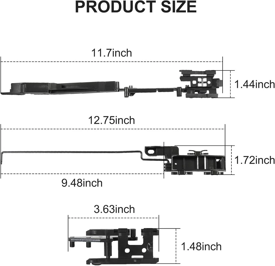 02ESR1201ABK Sunroof Repair Kit For Ford F150 F250 F350 Sunroof Track Assembly Foto 2 de 4