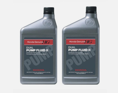 2 QTS Honda Genuine OEM Dual Pump II Fluid DPSF II NEW SEALED