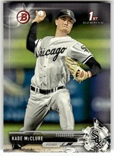 2017 Bowman Draft #BD-173 Kade McClure 1st Chicago White Sox Baseball