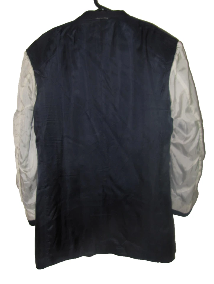 Chaqueta Blazer De Colección Canali Proposta Azul Marino Italiana Cachemira Seda Hombres Talla 42 EE. UU. Foto 4 de 4