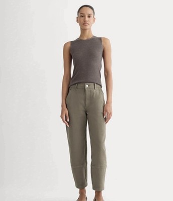 Evelane THE UTILITY BARREL PANT. Size 8