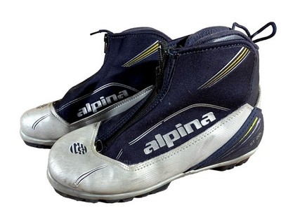 Alpina ST20L Nordic Cross Country Ski Boots Size EU38 US6 for NNN 2962
