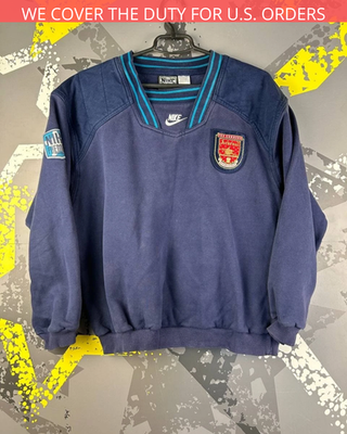 Arsenal Rare Vintage Nike Premier Football Soccer 90s Jacket Nike